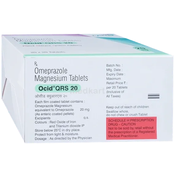 ocid qrs tablet 20's